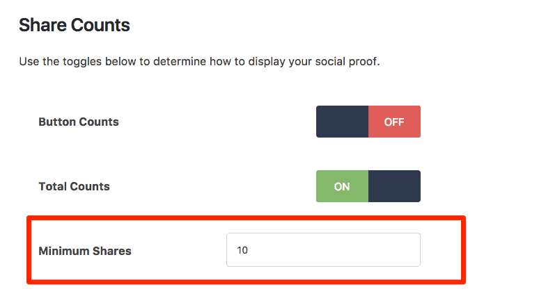 The settings I use in Social Warfare plugin