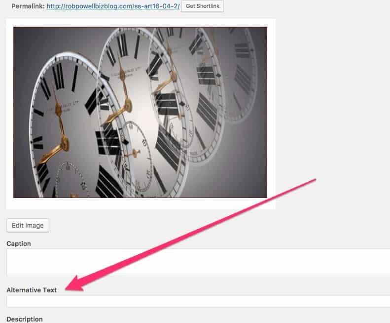 How to add Image Alt Attributes in WordPress