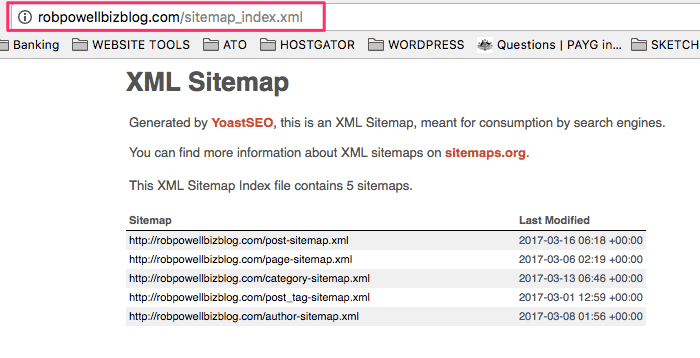 Adding a sitemap to a WordPress site