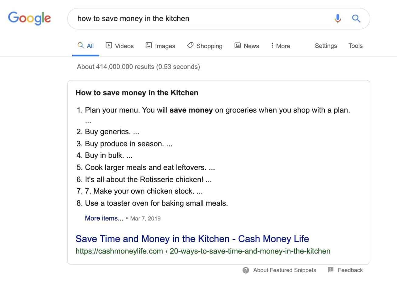how to save money in the kitchen