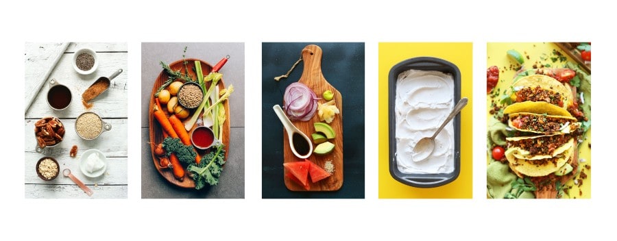 minimalist baker collage