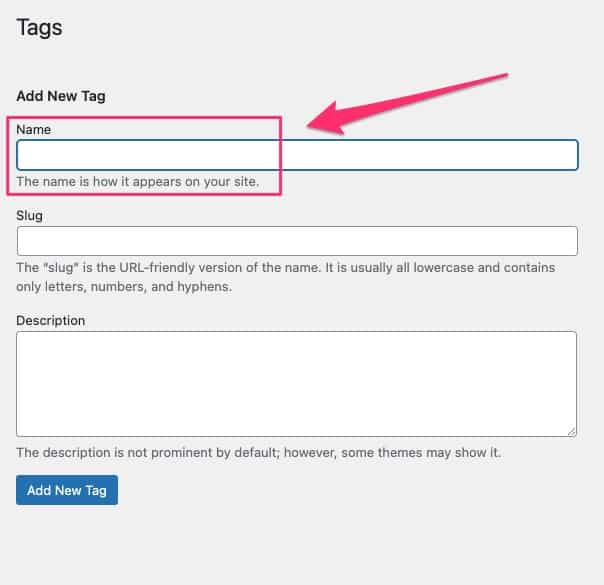 how to add tags in WordPress - 02
