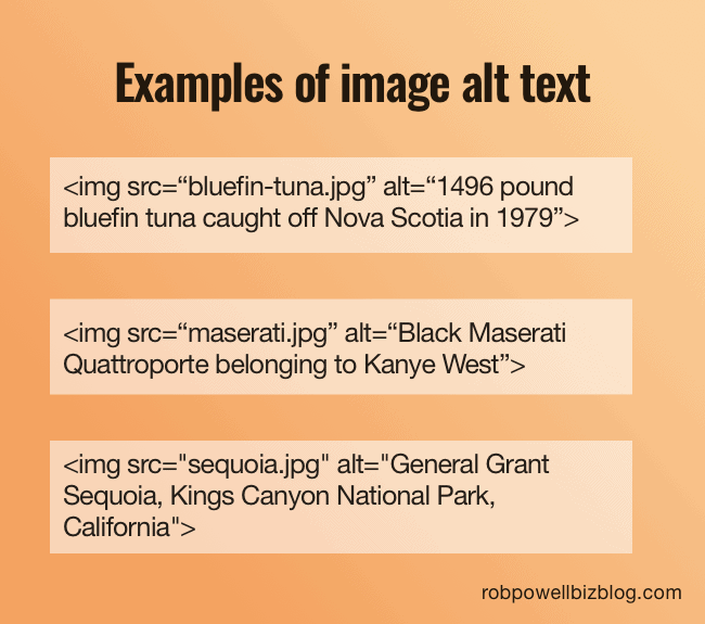 examples of image alt text