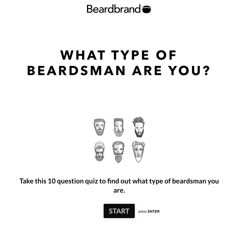 beardsman quiz funnel