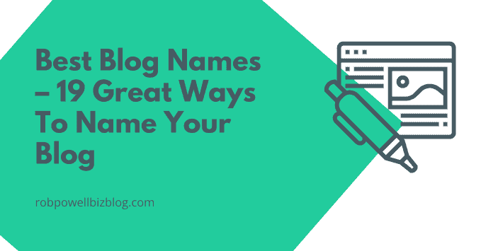 witty blog name ideas